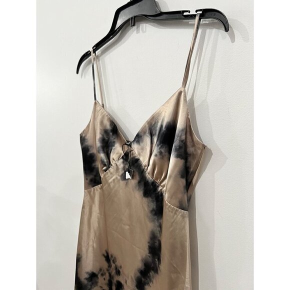 New Steve Madden Size S LORENZA Slip DRESS Storm Blue *Stain* - Picture 13 of 13